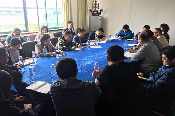 中央環(huán)保巡視組來我公司調(diào)研檢查